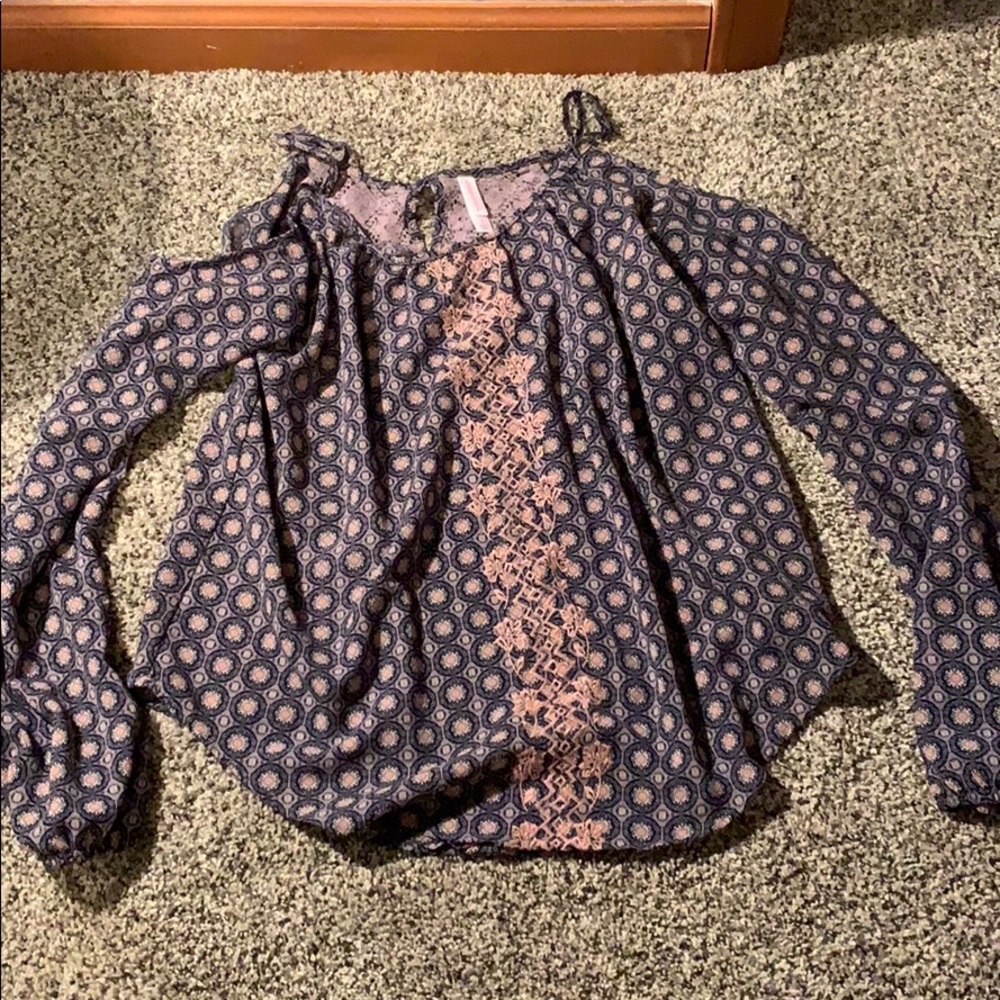Purple blouse